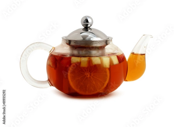 Obraz Фруктовый чай в чайнике