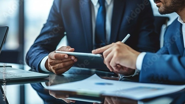 Obraz people working together