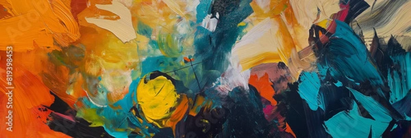 Fototapeta abstract watercolor background