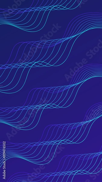 Obraz Abstract gradient background. Futuristic design background for banner, poster, cover, flyer, presentation, advertisement.