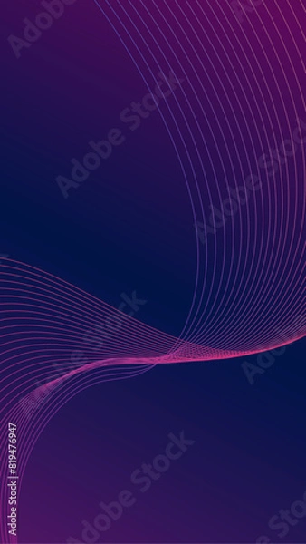 Obraz Abstract gradient background. Futuristic design background for banner, poster, cover, flyer, presentation, advertisement.