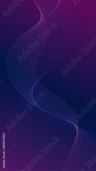 Obraz Abstract gradient background. Futuristic design background for banner, poster, cover, flyer, presentation, advertisement.