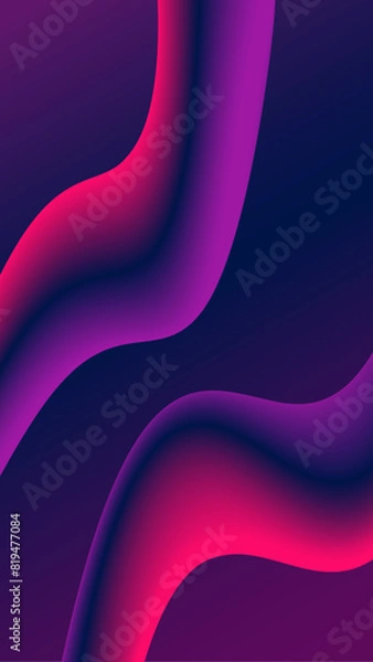 Obraz Abstract gradient background. Futuristic design background for banner, poster, cover, flyer, presentation, advertisement.