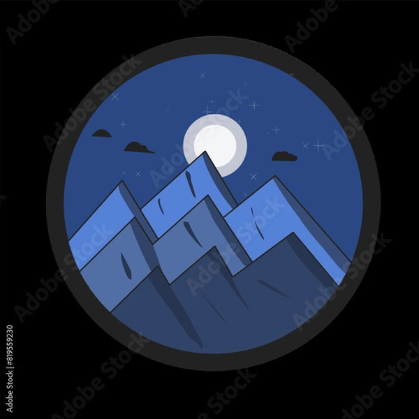 Fototapeta Blue mountains