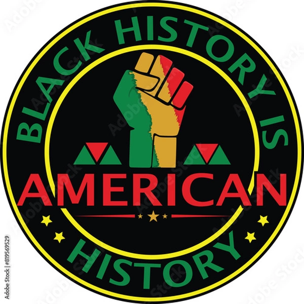 Obraz Juneteenth t shirt, t shirt design, black history EPS, african American EPS, juneteenth, eps, Print, SVG