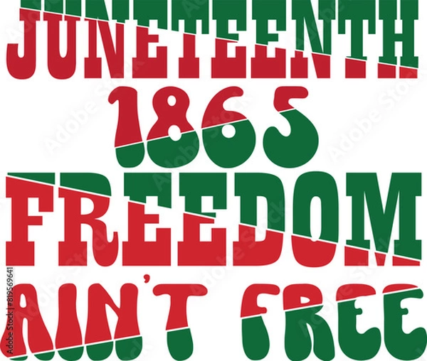 Obraz Juneteenth t shirt, t shirt design, black history EPS, african American EPS, juneteenth, eps, Print, SVG