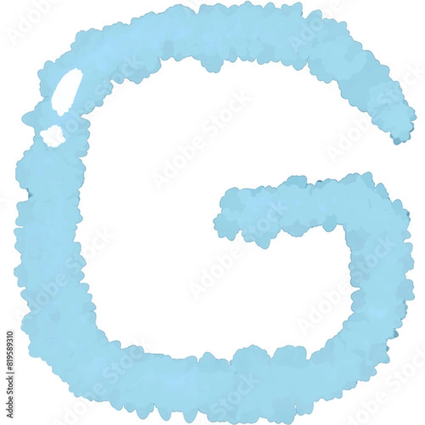 Obraz frame with clouds