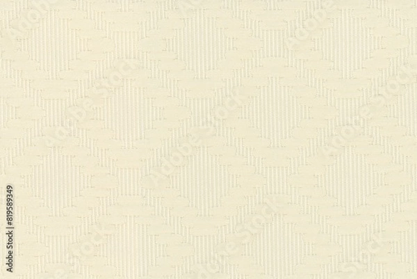 Fototapeta fabric texture background close up, detailed light neutral color woven linen backdrop, furniture cloth textile material, modern cotton clothing weave pattern