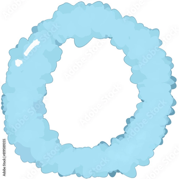 Obraz guilloche rosette for certificate or diploma