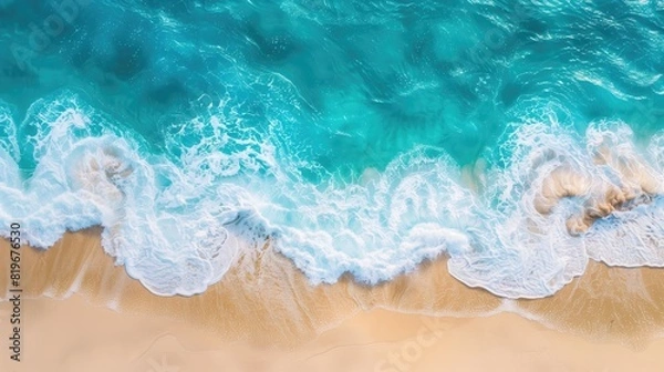 Obraz Ariel beach view