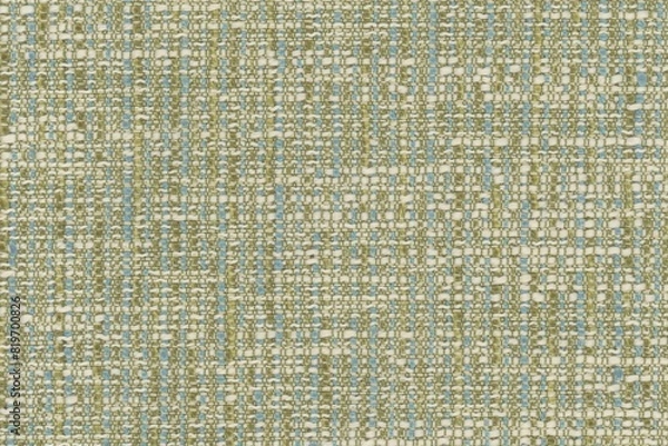 Fototapeta embroidered luxury fabric texture background close up, detailed light neutral color woven linen backdrop, furniture cloth textile material, modern cotton clothing weave pattern