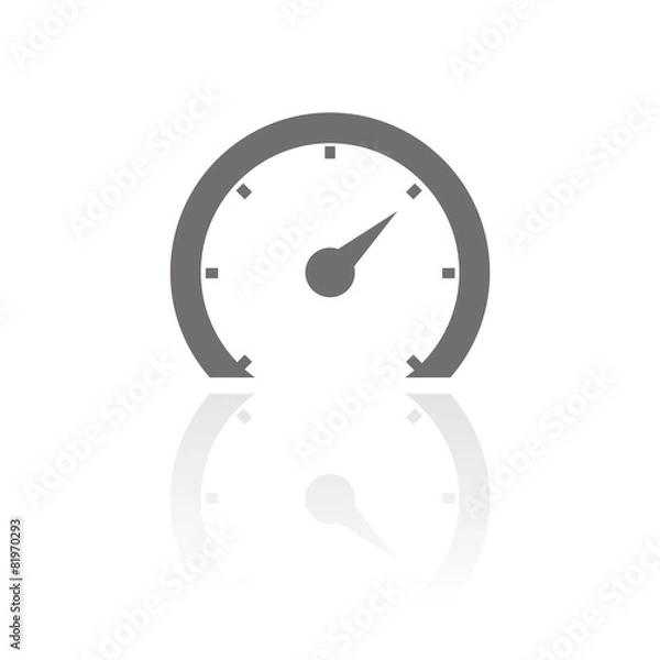 Obraz Icono velocímetro 2 FB reflejo