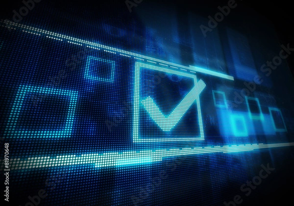 Fototapeta Checkbox