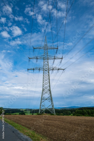 Obraz power lines