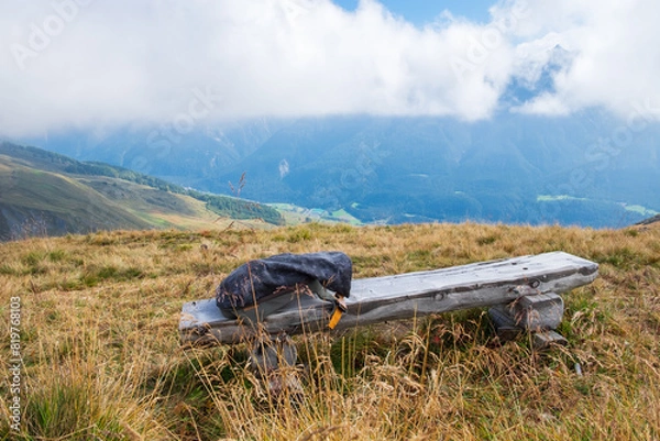 Obraz Backpack Hiking Alps
