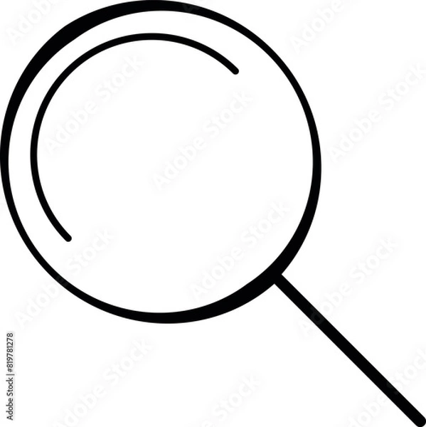 Fototapeta Search Interface Symbol 