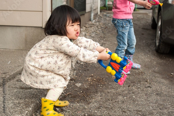 Obraz 遊んでいる子供