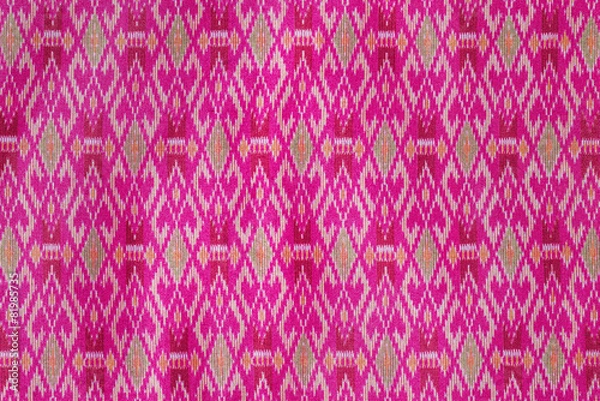 Fototapeta Thai silk fabric