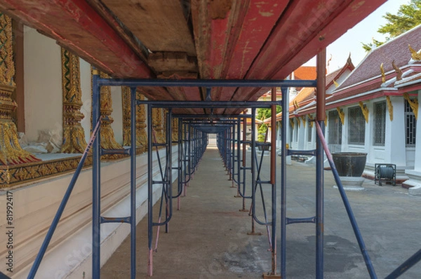 Obraz Construction Site in Temple