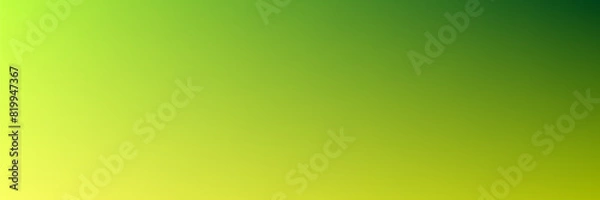 Obraz panoramic bright green color gradient background
