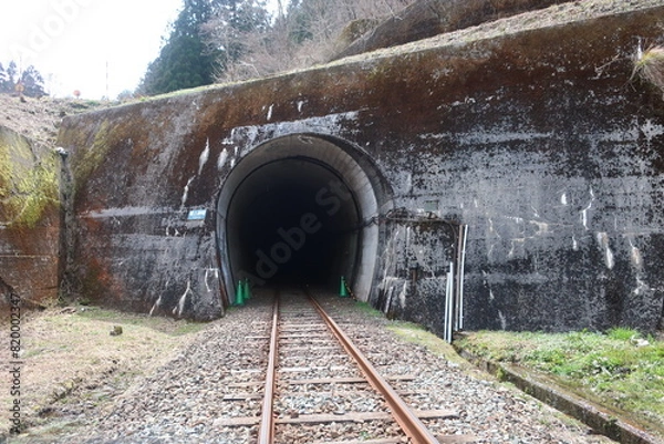 Obraz 廃線のトンネル