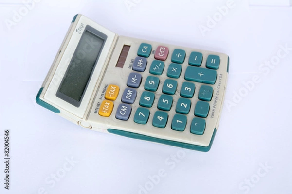 Fototapeta calulator