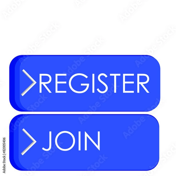 Obraz Register/Join title for WEB