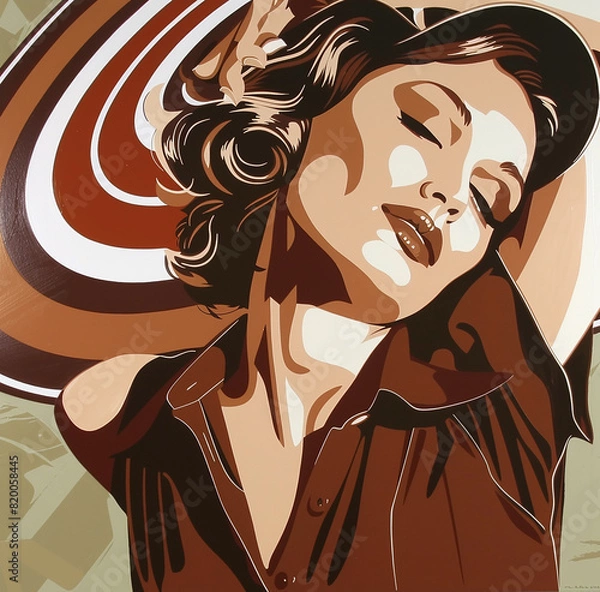 Obraz The new nostalgia, Menschen in den 60er Jahren