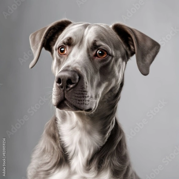 Fototapeta  white background wild animals 