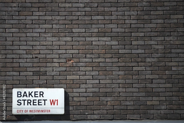 Obraz Baker Street sign