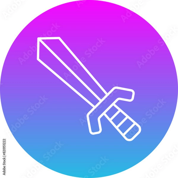 Fototapeta Sword Icon