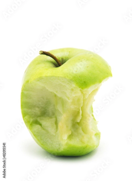 Obraz bitten green apple 