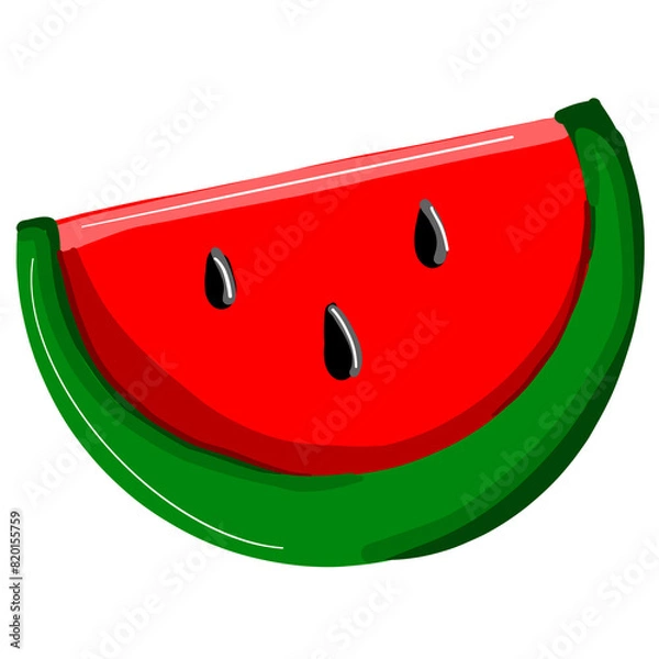 Fototapeta Waiter melon 
