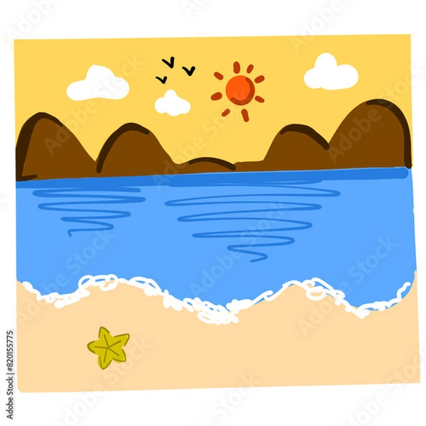 Fototapeta Summertime 
