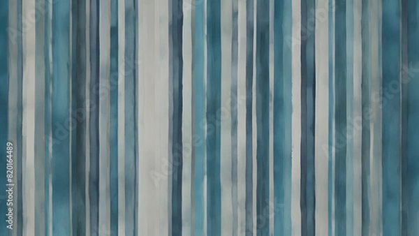 Obraz blue striped watercolor background