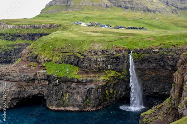 Obraz Faröer, Natur, Einsam