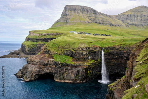 Obraz Faröer, Natur, Einsam