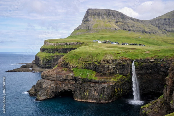 Obraz Faröer, Natur, Einsam