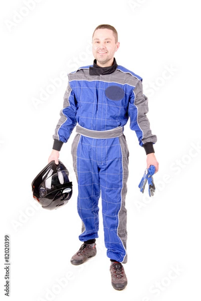 Fototapeta race driver