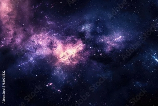 Fototapeta Amazing stars and planets in the cosmos