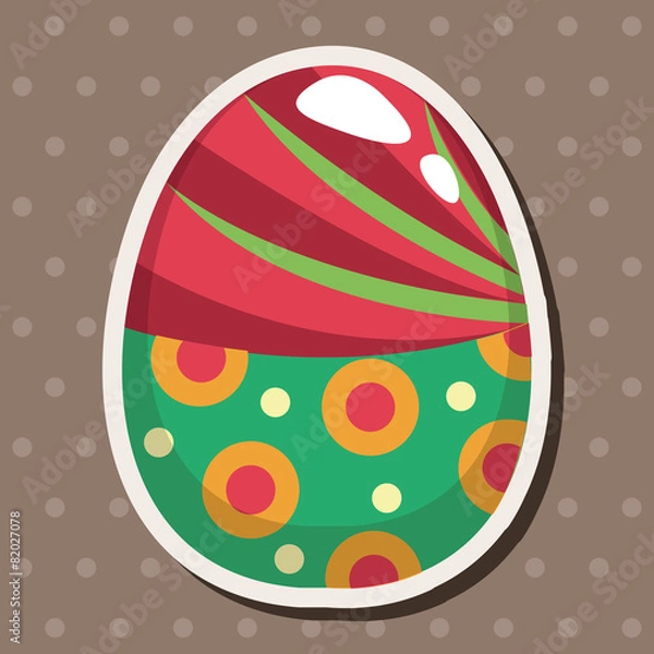 Fototapeta easter egg theme elements background,eps10