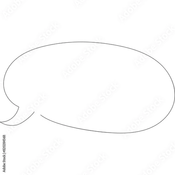 Fototapeta Speech Bubble 