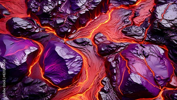 Fototapeta Lava background