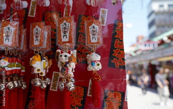 Obraz 日本の東京、浅草のお土産や風景
