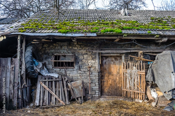 Fototapeta Poverty in a modern world