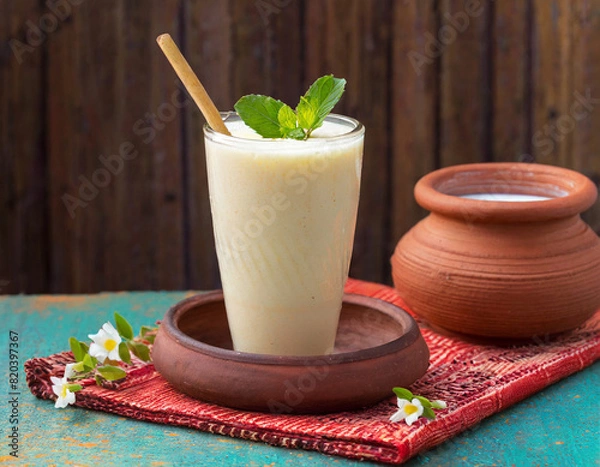 Obraz Lassi Sweet Drink food