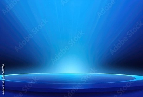 Fototapeta Abstract Luxury gradient Blue background.