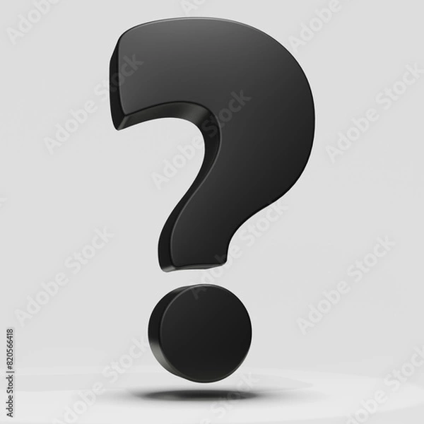 Obraz Large Question Mark 