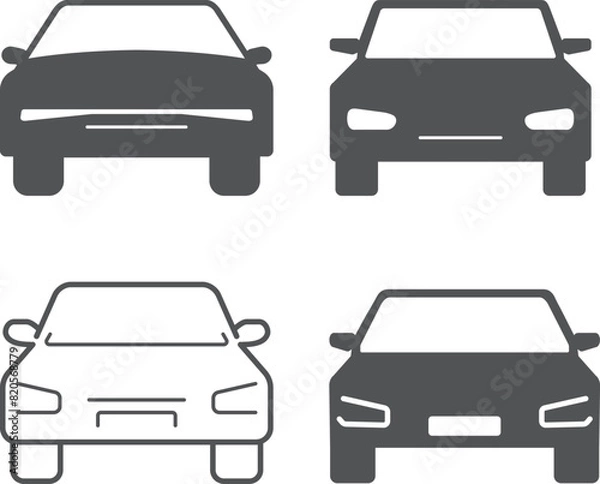 Obraz car simple symbol icon