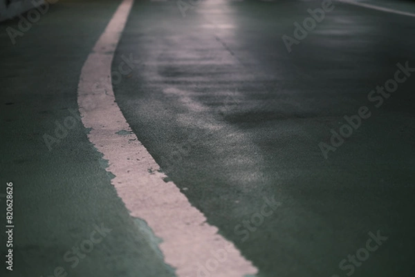 Fototapeta 地下駐車場